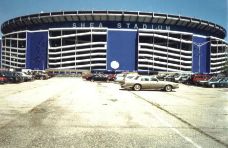 NEW YORK METS SHEA STADIUM FLUSHING, NY 40TH ANNIVERSARY OFF WHITE NEW –  SHIPPING DEPT